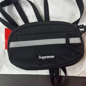 Supreme Black Crossbody Bag